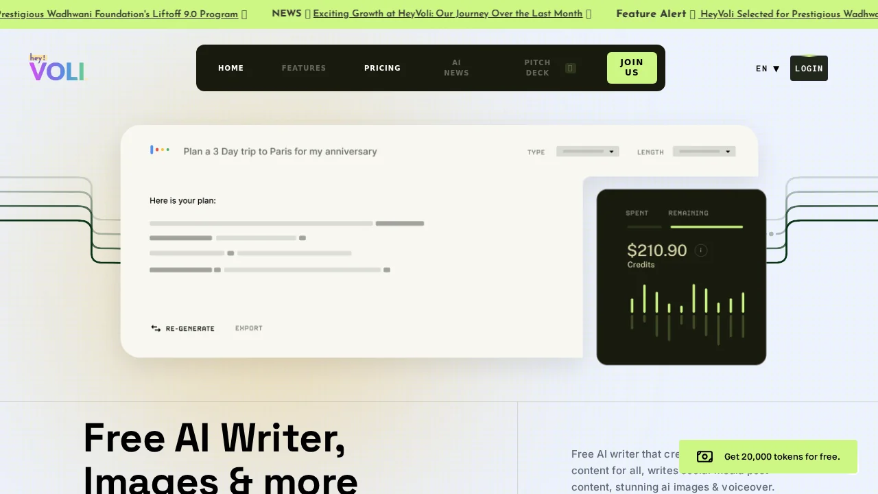 HeyVoli screenshot 1