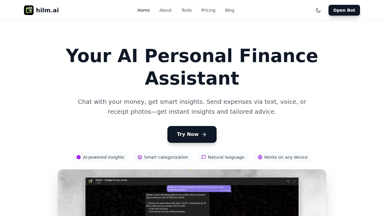 Hilm AI screenshot 1