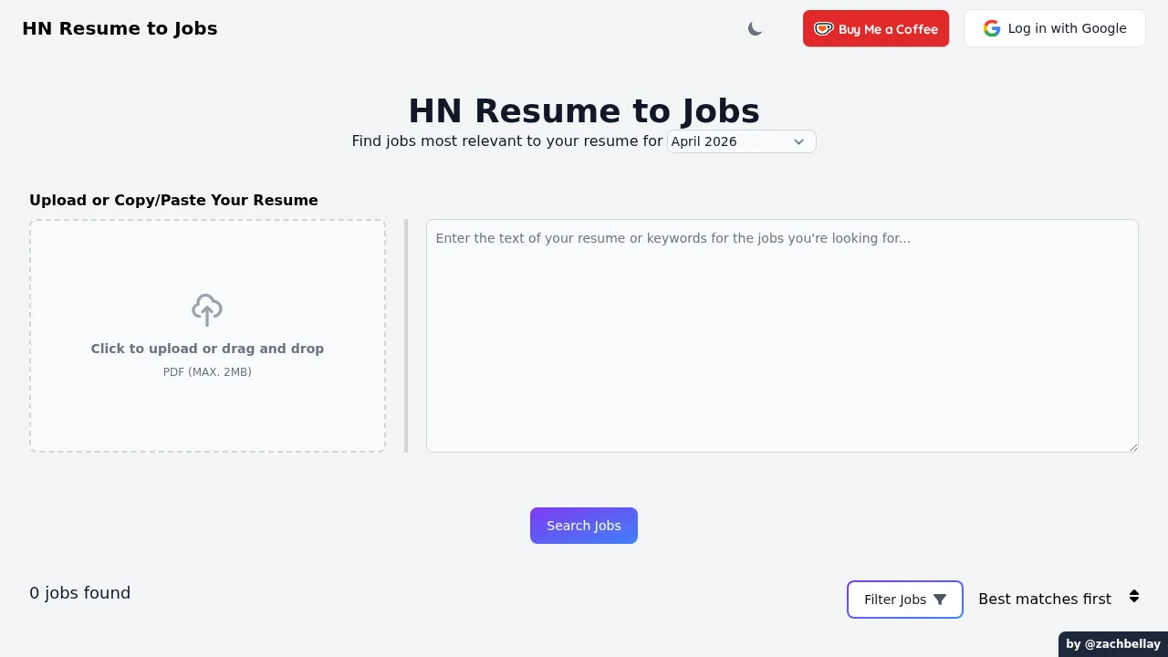Hnresumetojobs screenshot 1
