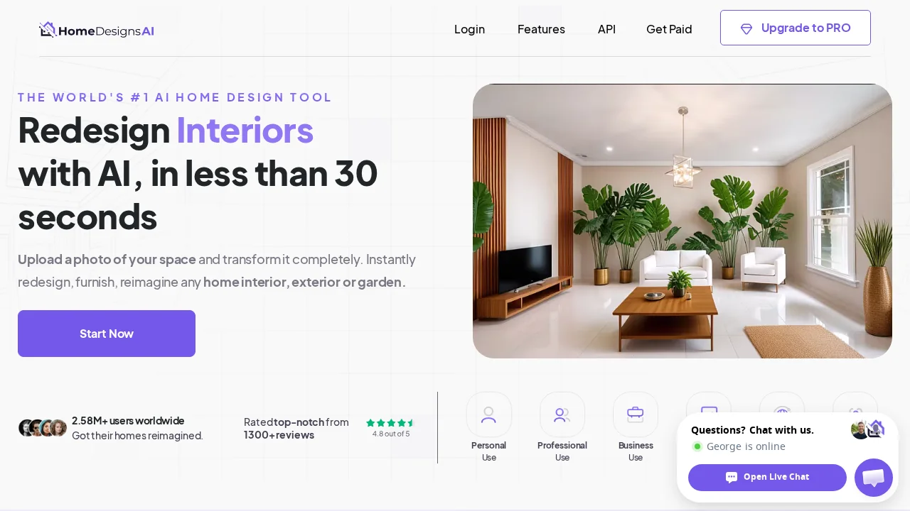 HomeDesignsAI screenshot 1