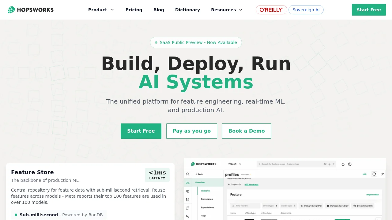 Hopsworks screenshot 1