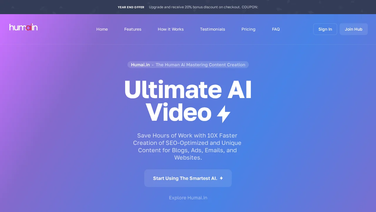 Humai.in screenshot 1