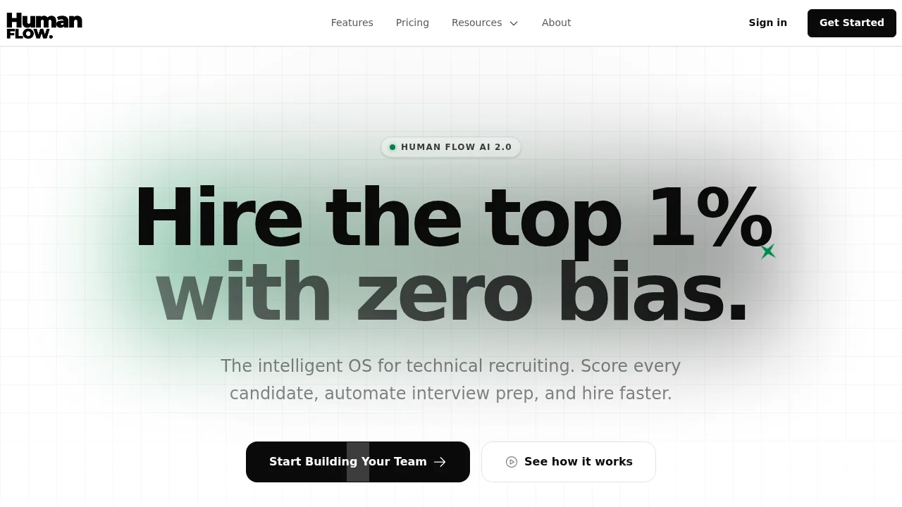 HumanFlow (AI hiring co-pilot) screenshot 1