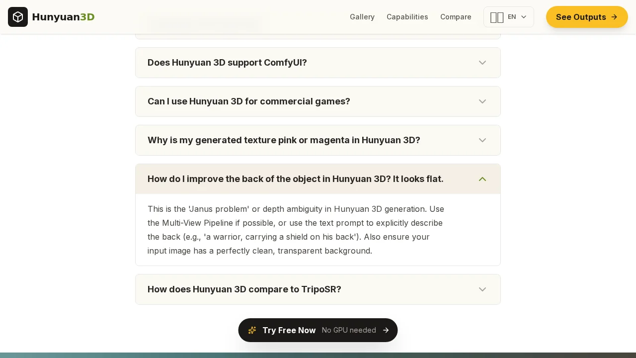 Hunyuan 3D screenshot 1