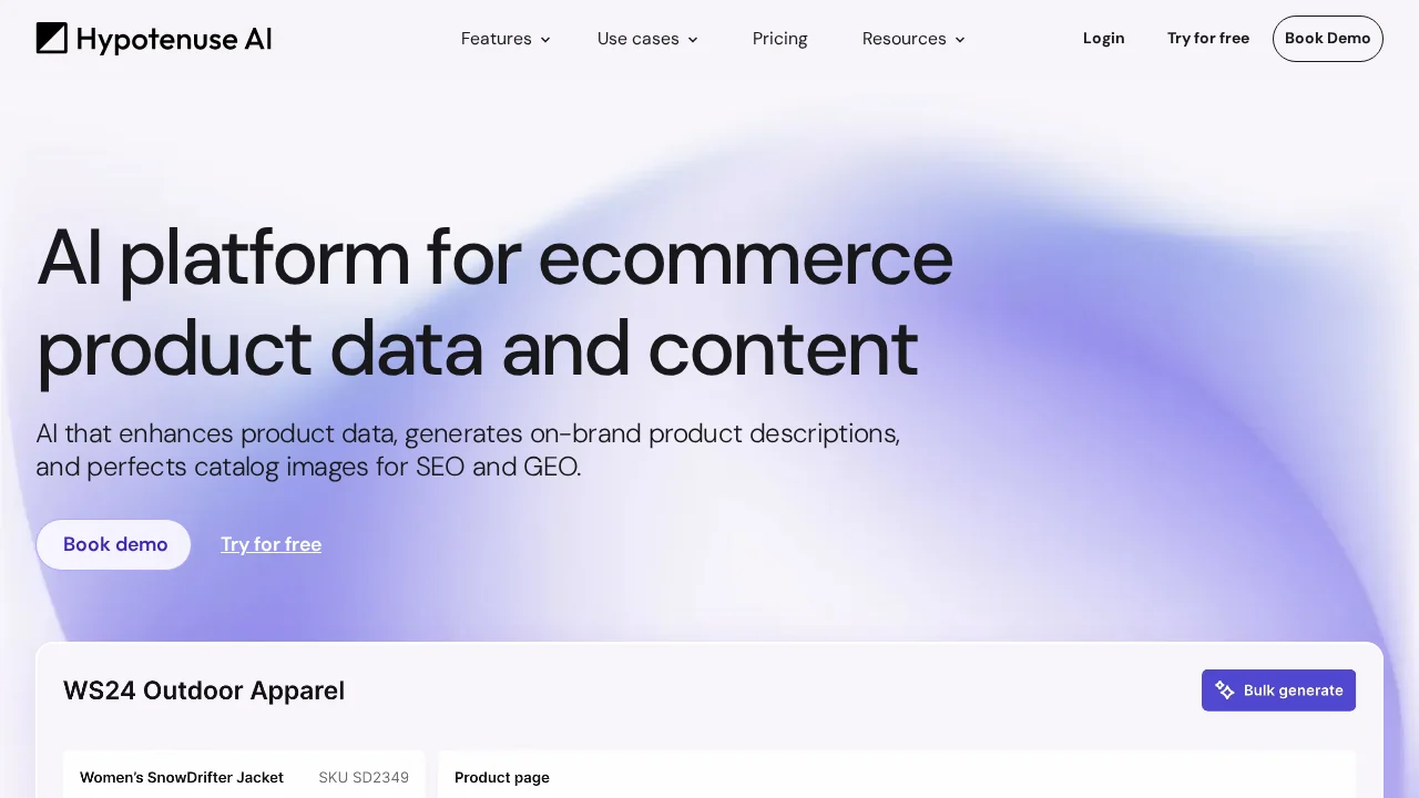 Hypotenuse AI screenshot 1