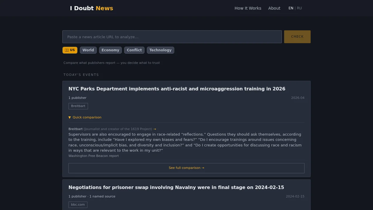 I Doubt News screenshot 1