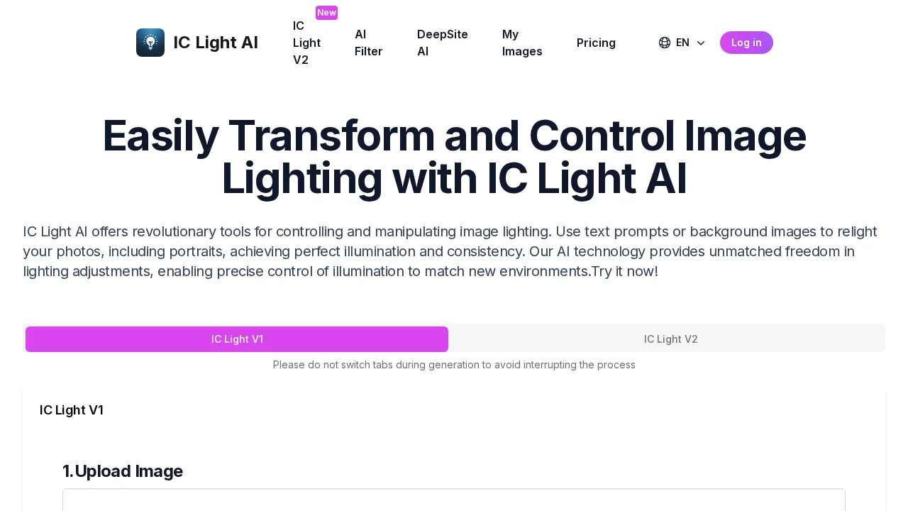 IC Light AI screenshot 1