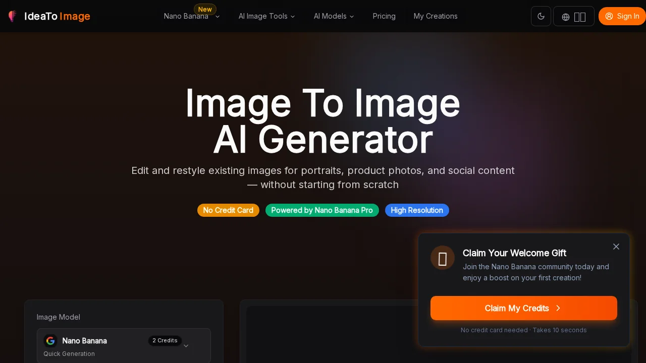 IdeaToImg screenshot 1