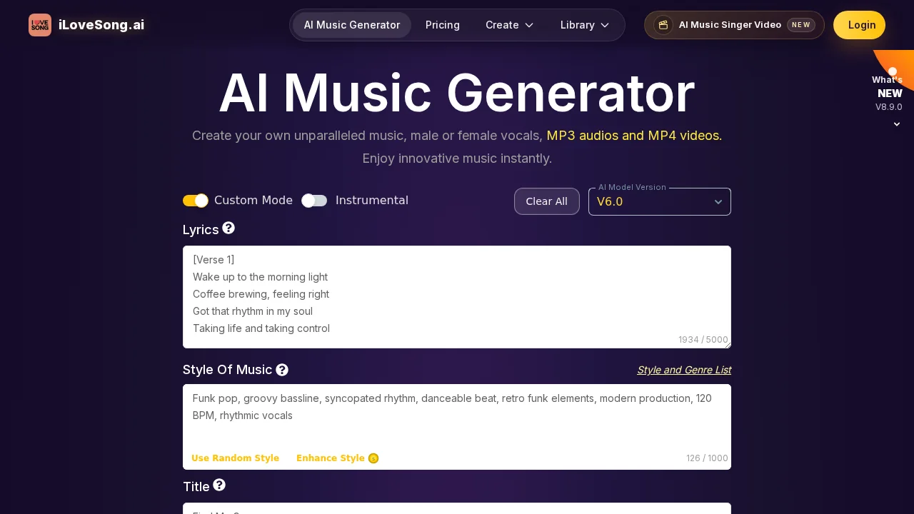 iLoveSong AI screenshot 1