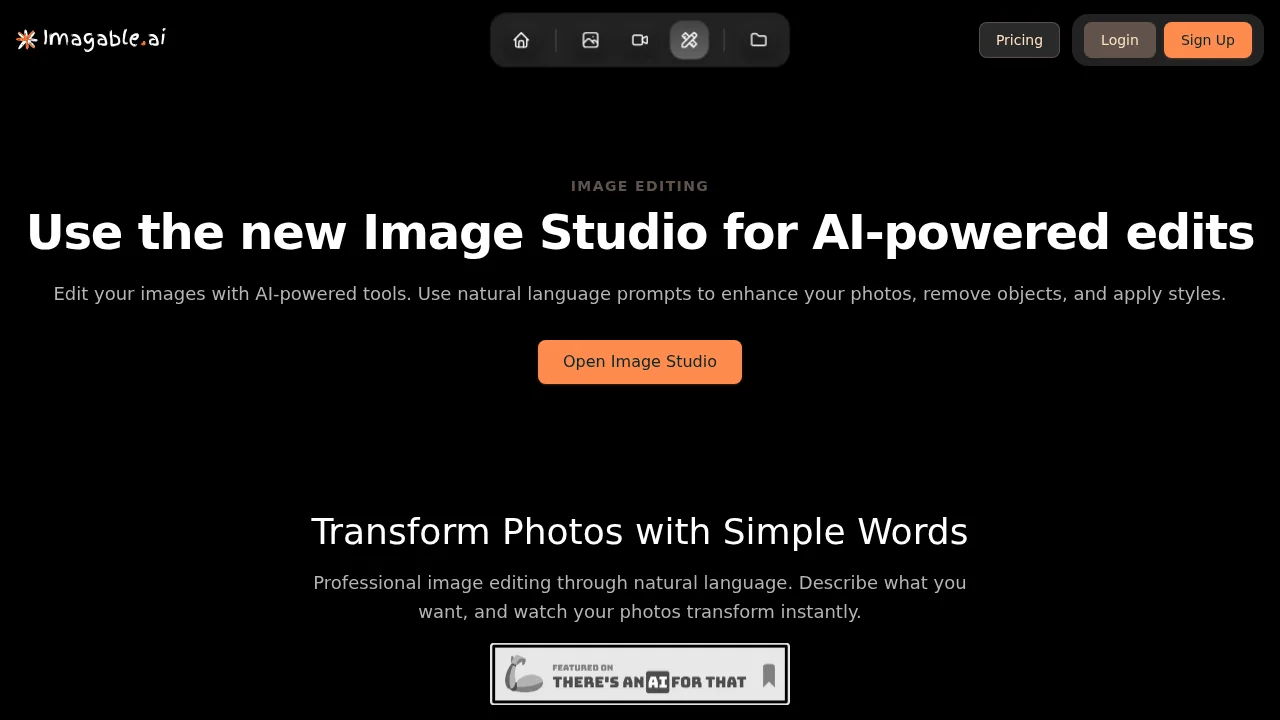 Imagable | AI Image Editor screenshot 1