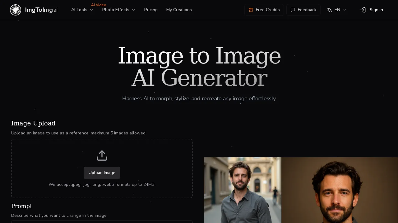 Image To Image AI screenshot 1