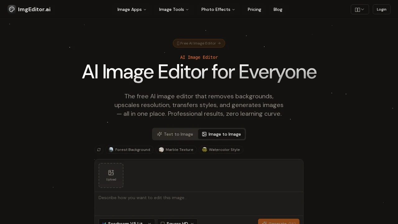 ImgEditor AI screenshot 1