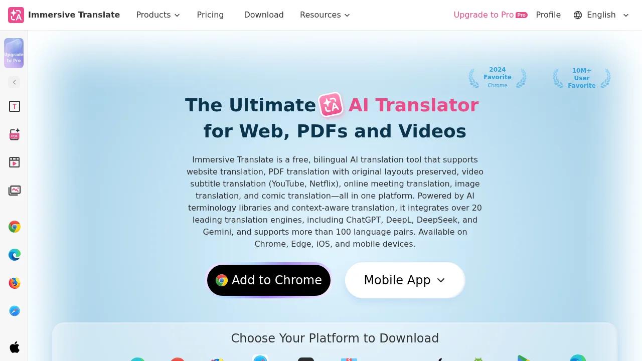 Immersive Translate screenshot 1