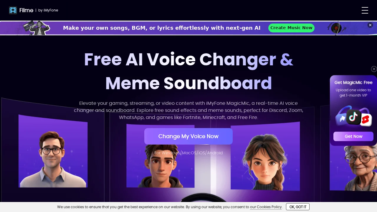 iMyFone MusicAI screenshot 1