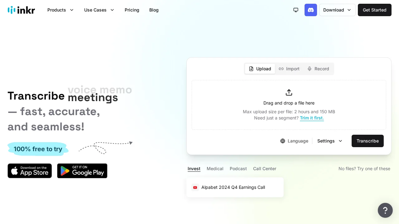Inkr.app screenshot 1