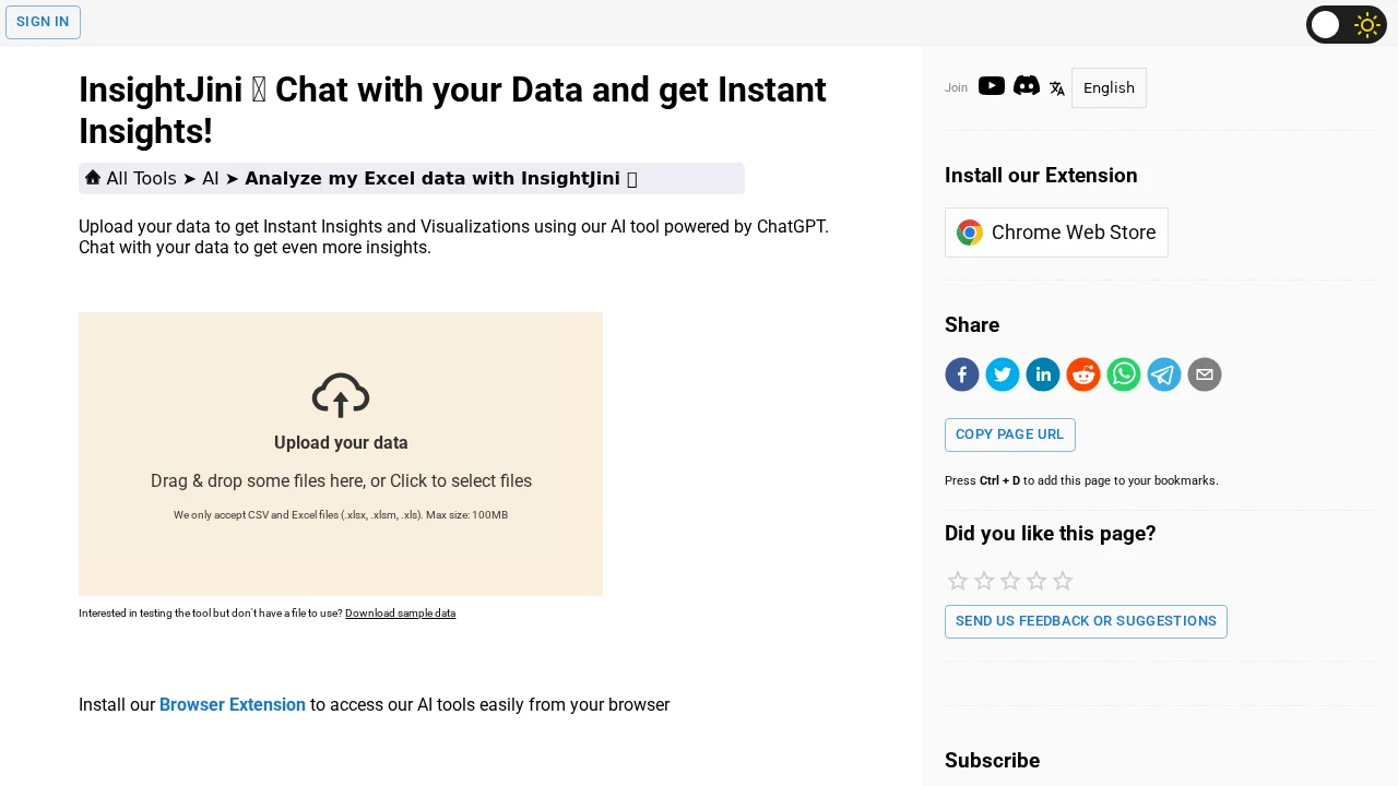 InsightJini screenshot 1