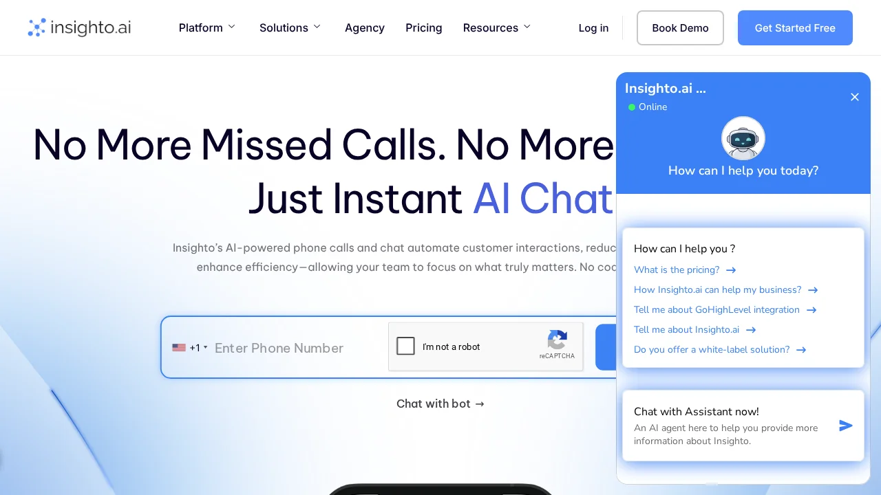 Insighto screenshot 1