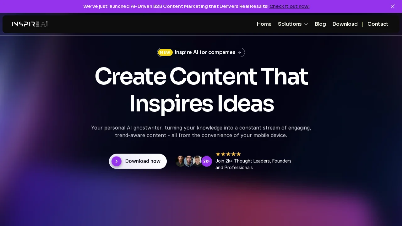 Inspire AI screenshot 1