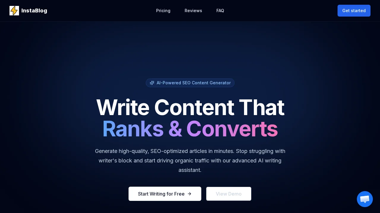 instaBlog screenshot 1