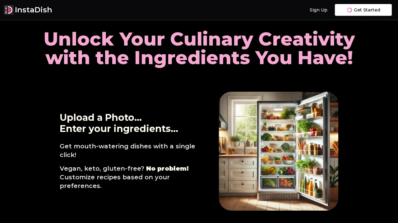 InstaDish screenshot 1