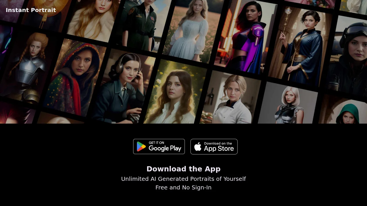 Instant Portrait screenshot 1