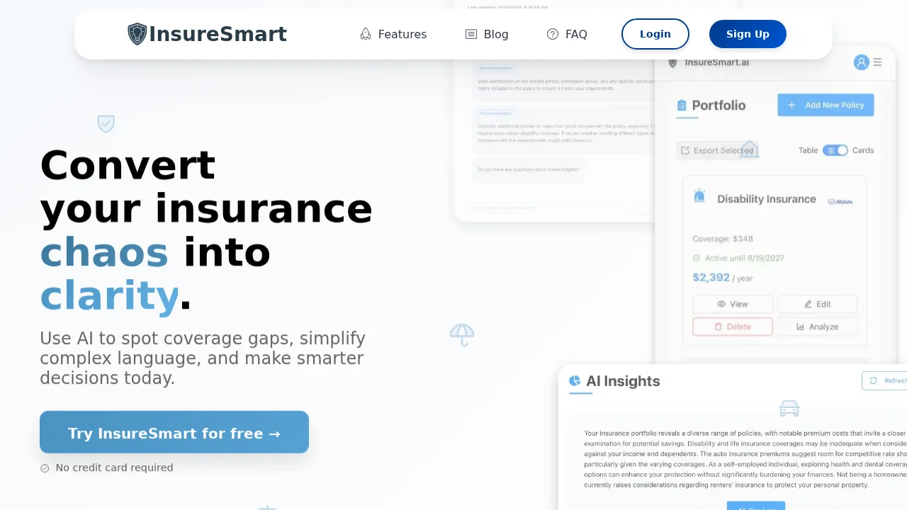 InsureSmart screenshot 1