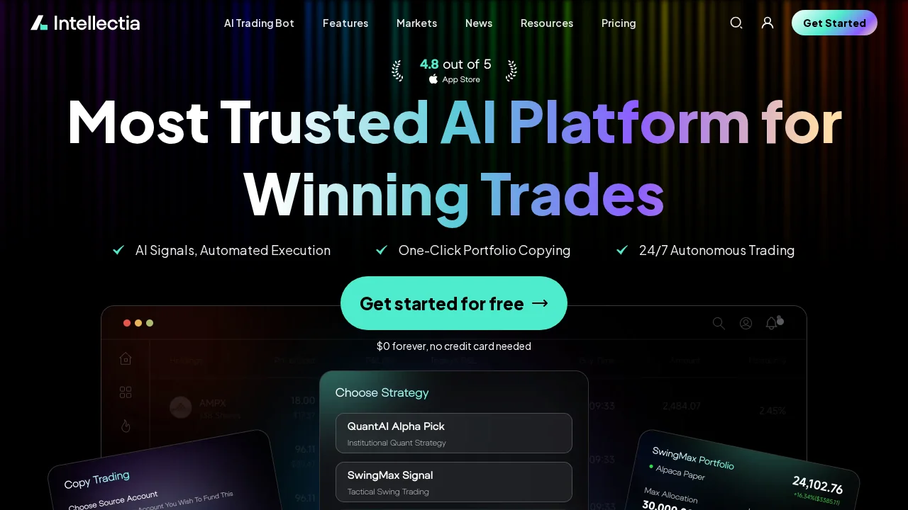 Intellectia screenshot 1