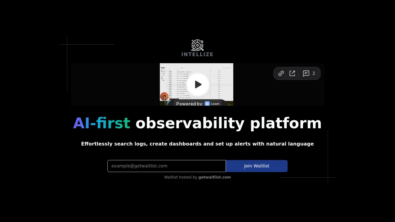 Intellize screenshot 1
