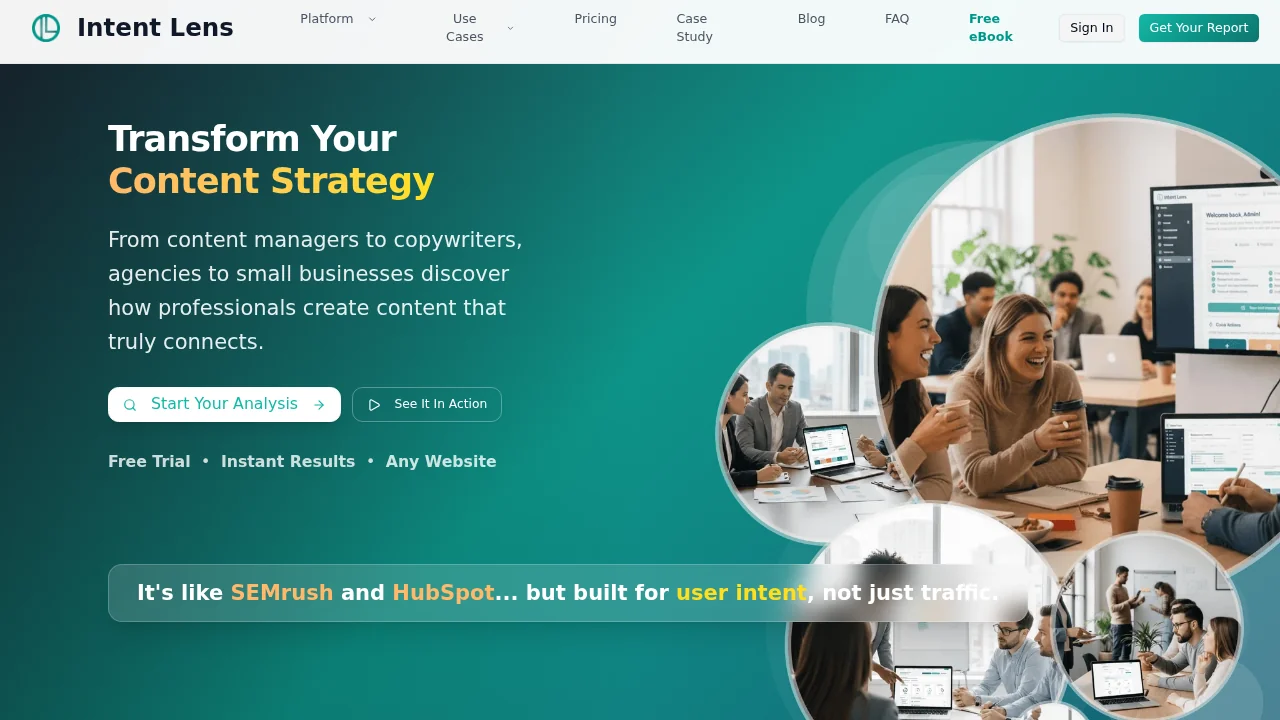 Intent Lens screenshot 1