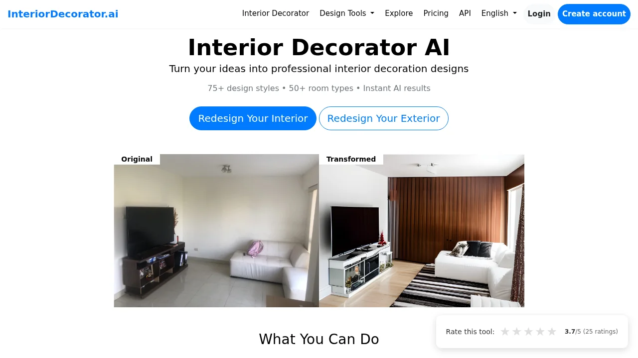 Interior Decorator AI screenshot 1