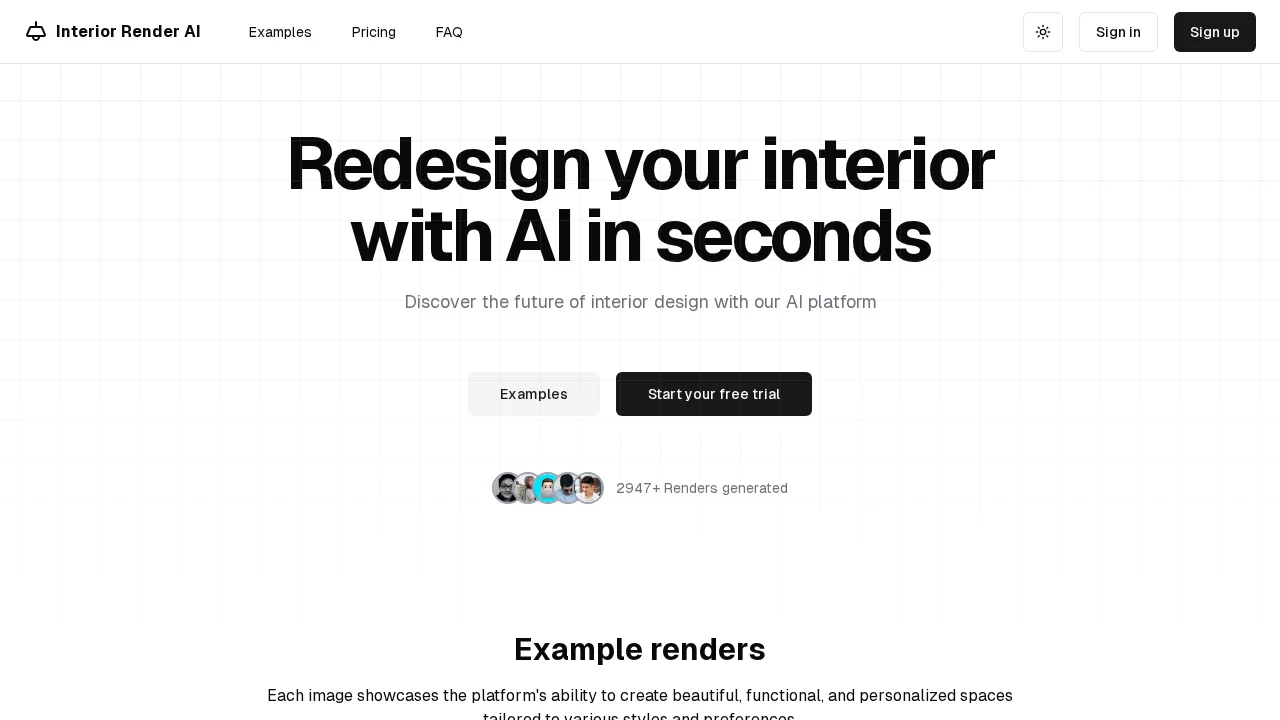 Interior Render AI screenshot 1