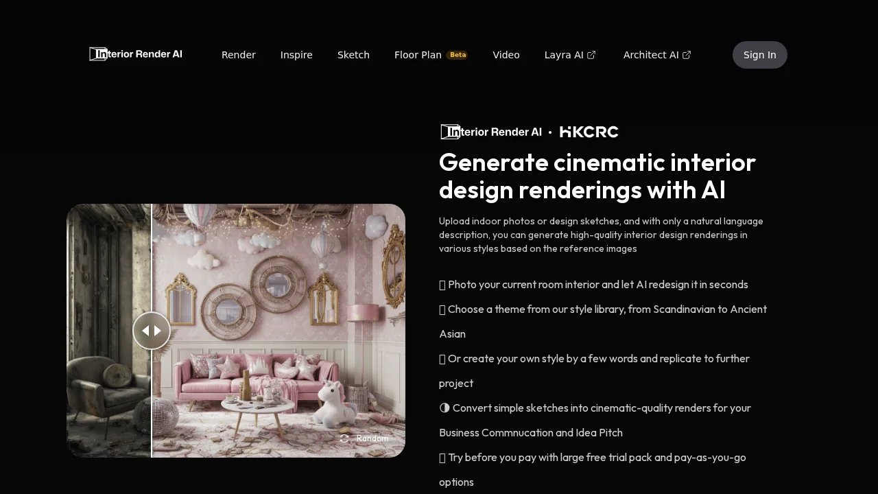 InteriorRenderAI screenshot 1