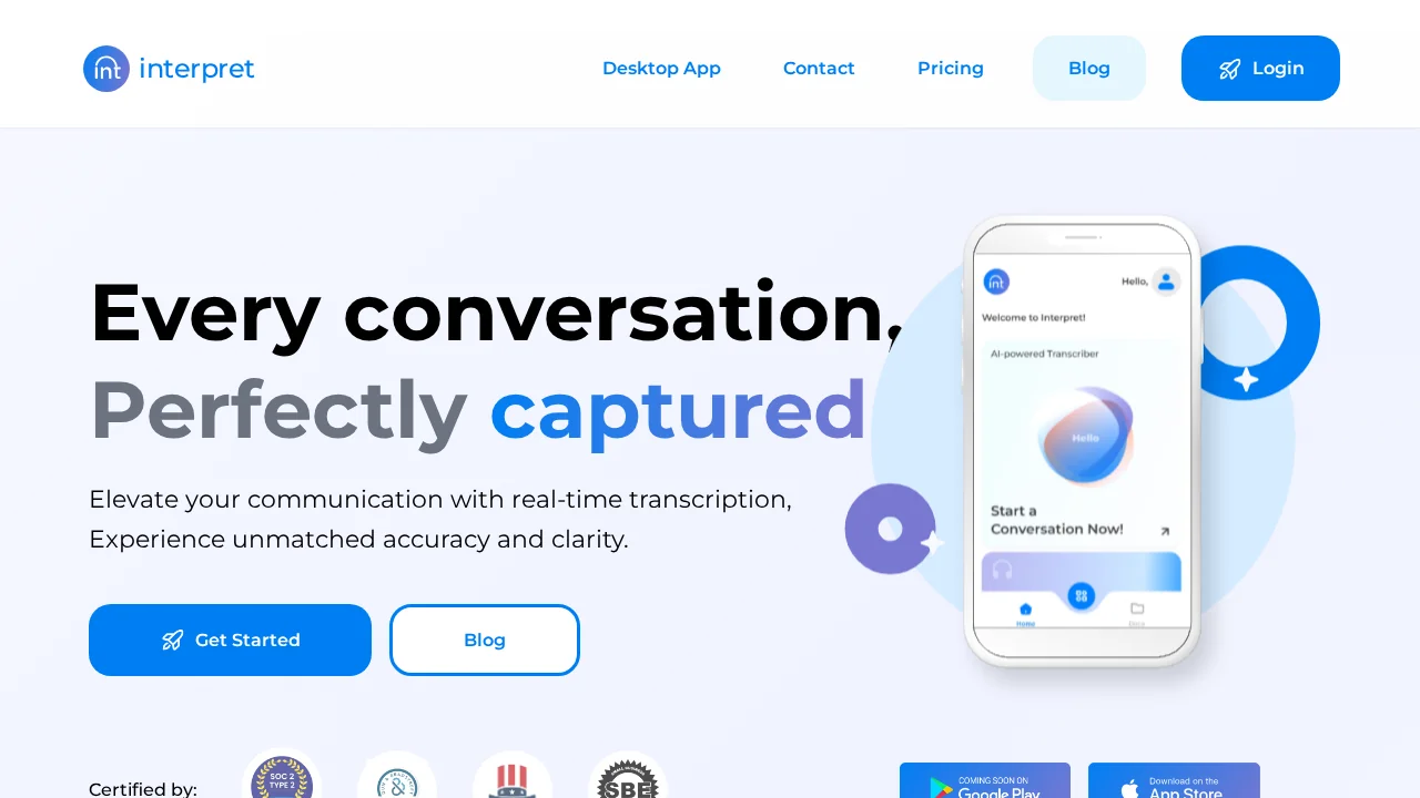 Interpret AI screenshot 1
