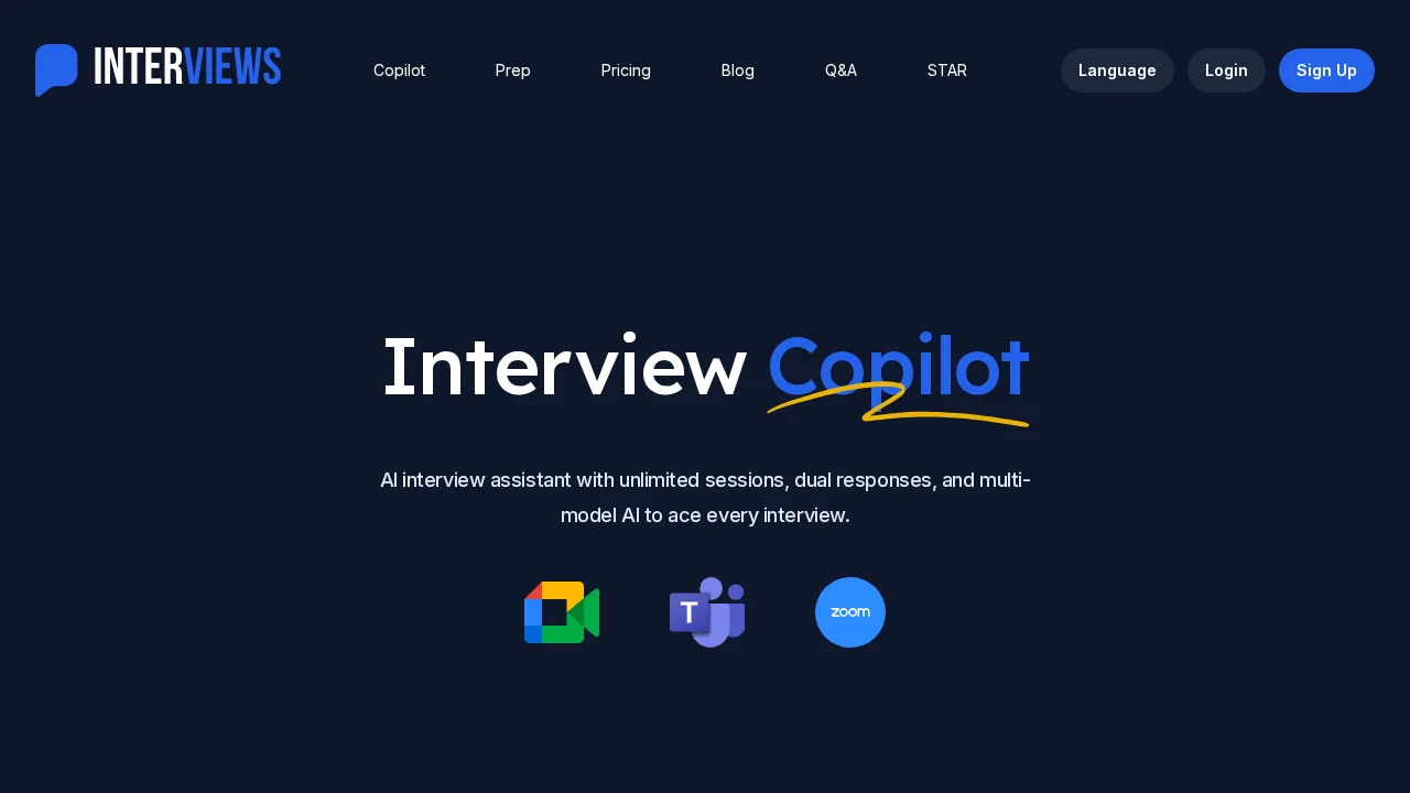 Interview Copilot | Interviews Chat screenshot 1