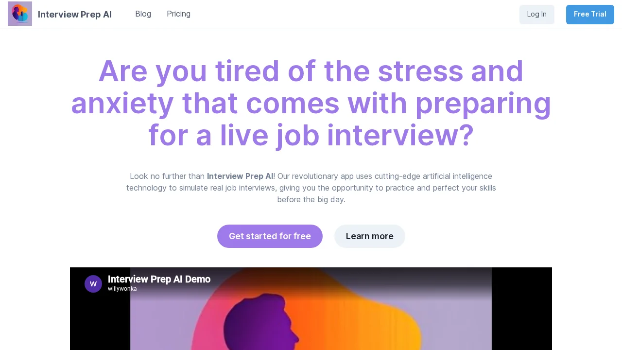Interview Prep AI screenshot 1