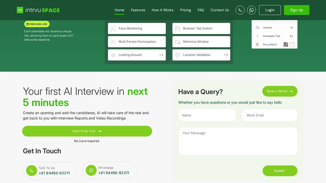 Intrvu Space screenshot 1
