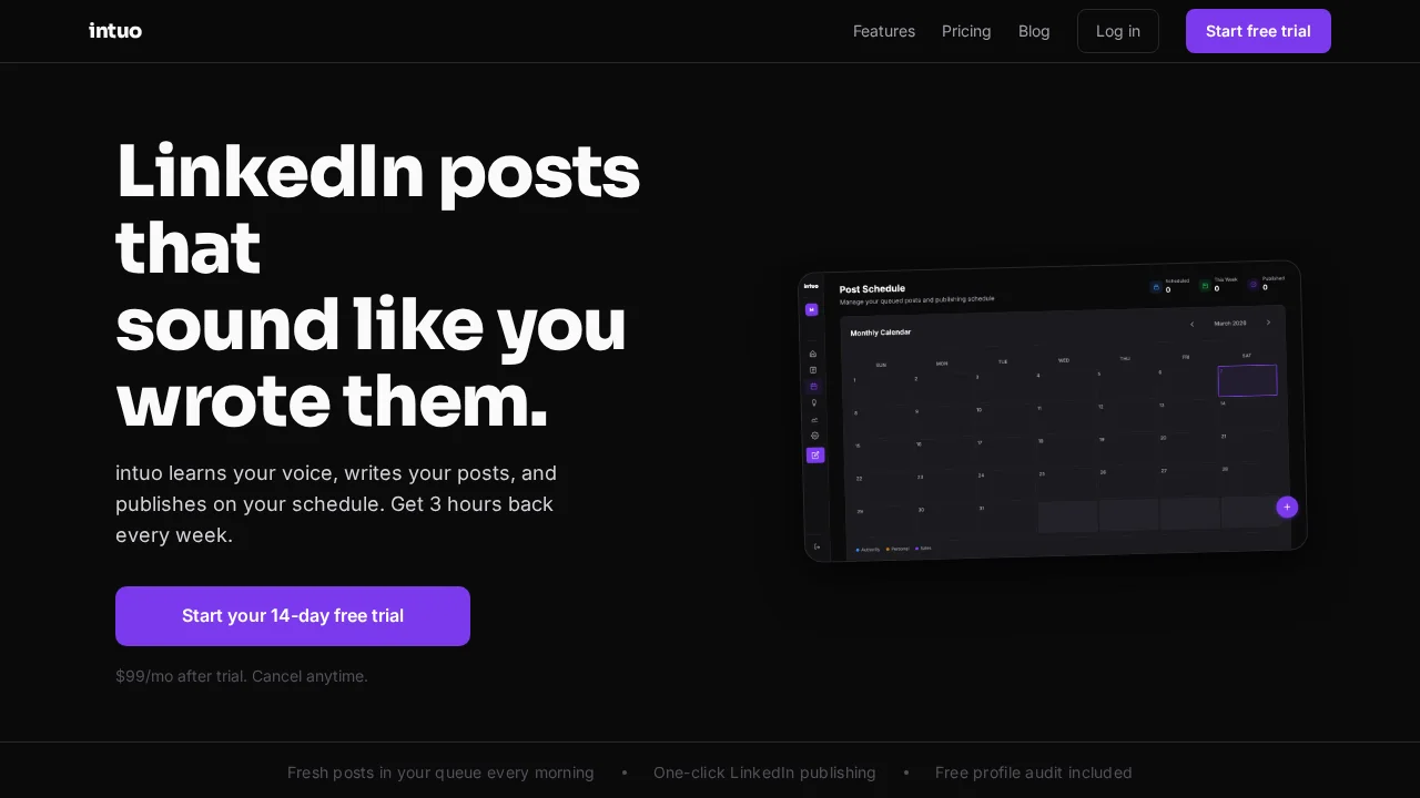 Intuo - AI Sales Intelligence Brief screenshot 1