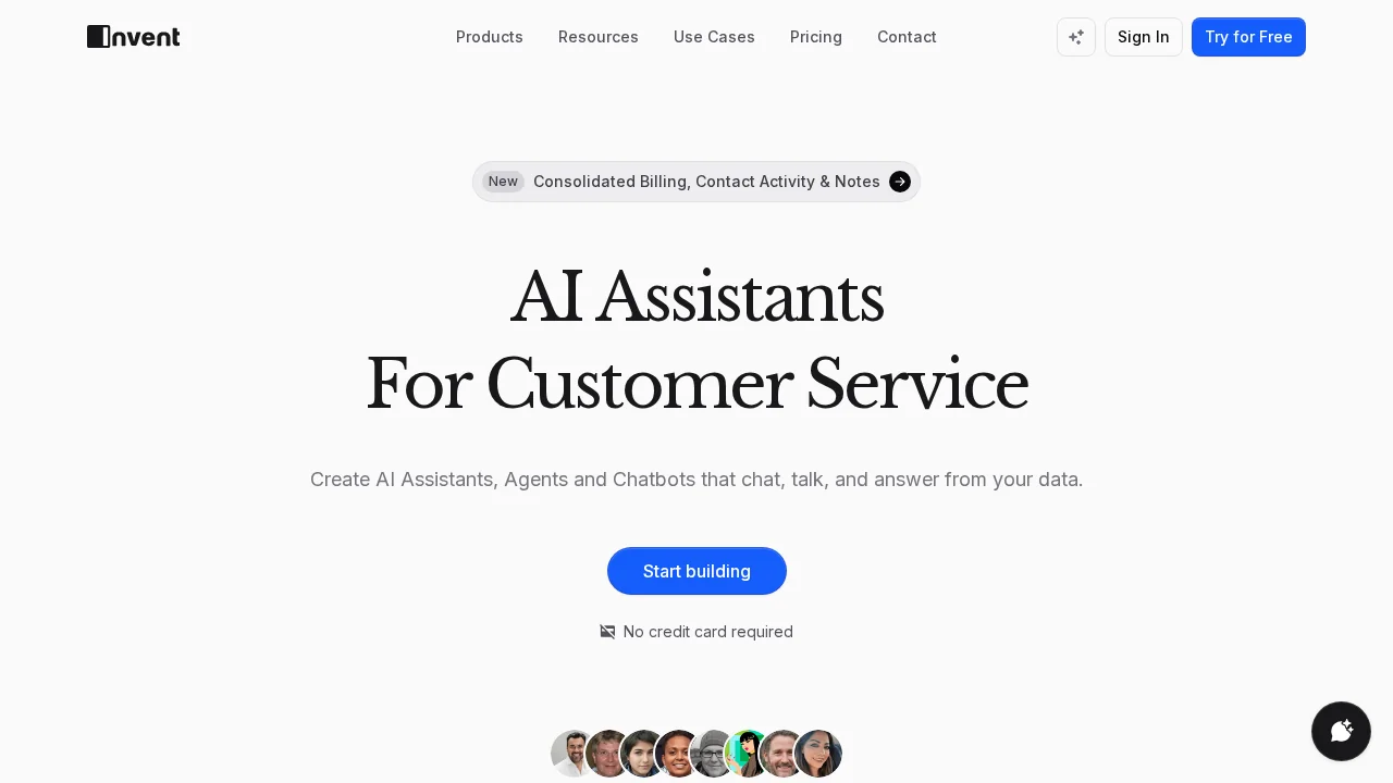 Invent | AI Assistants screenshot 1