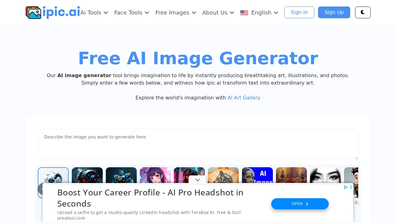 Ipic.ai screenshot 1