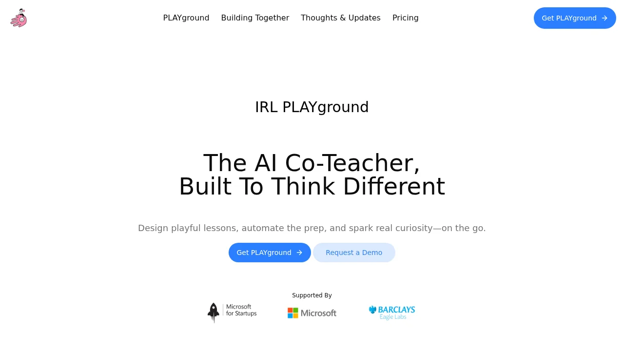 IRL PLAYground screenshot 1