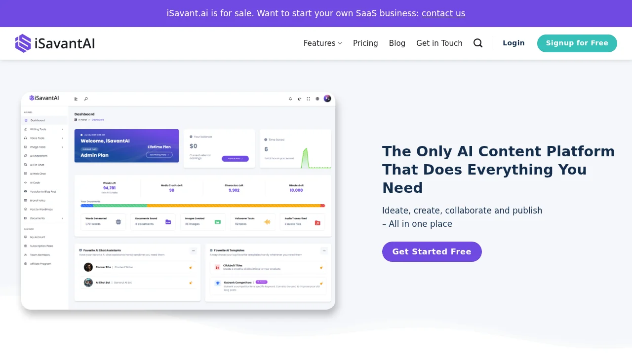 iSavant screenshot 1