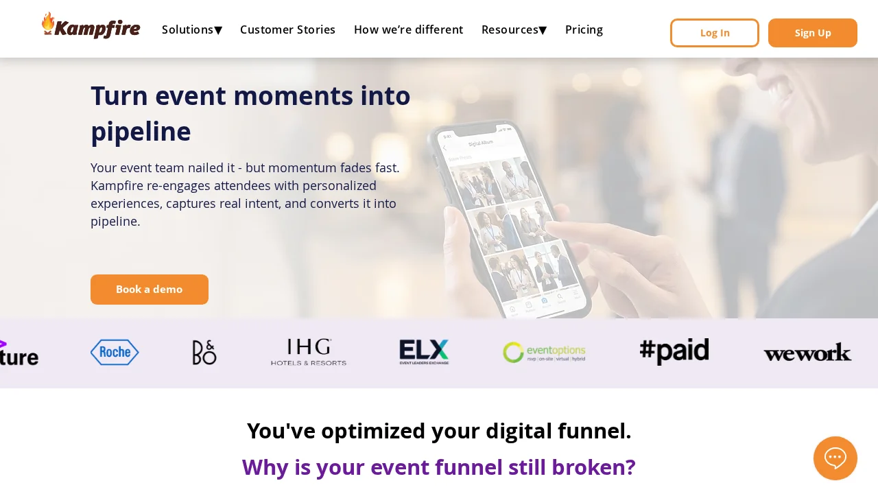 Kampfire screenshot 1