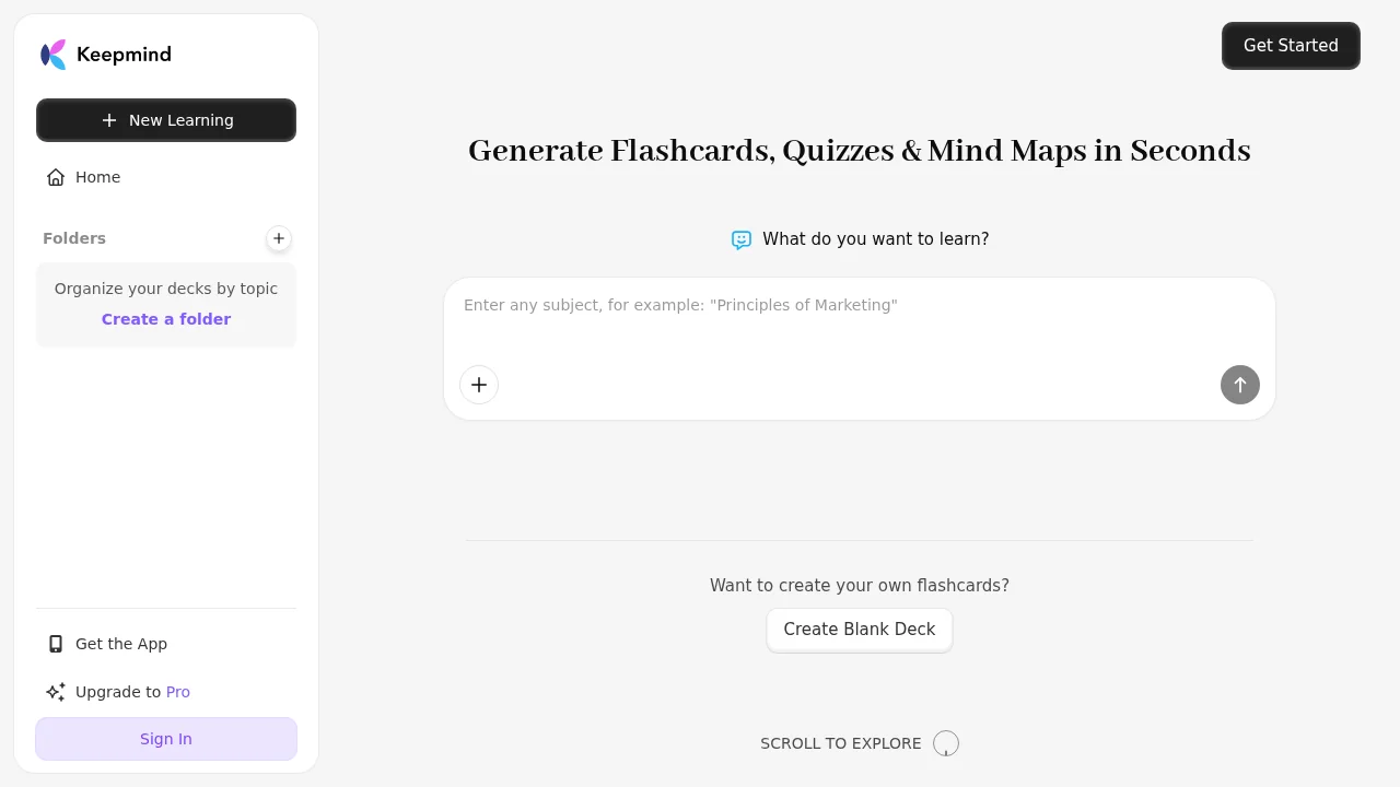 Keepmind screenshot 1