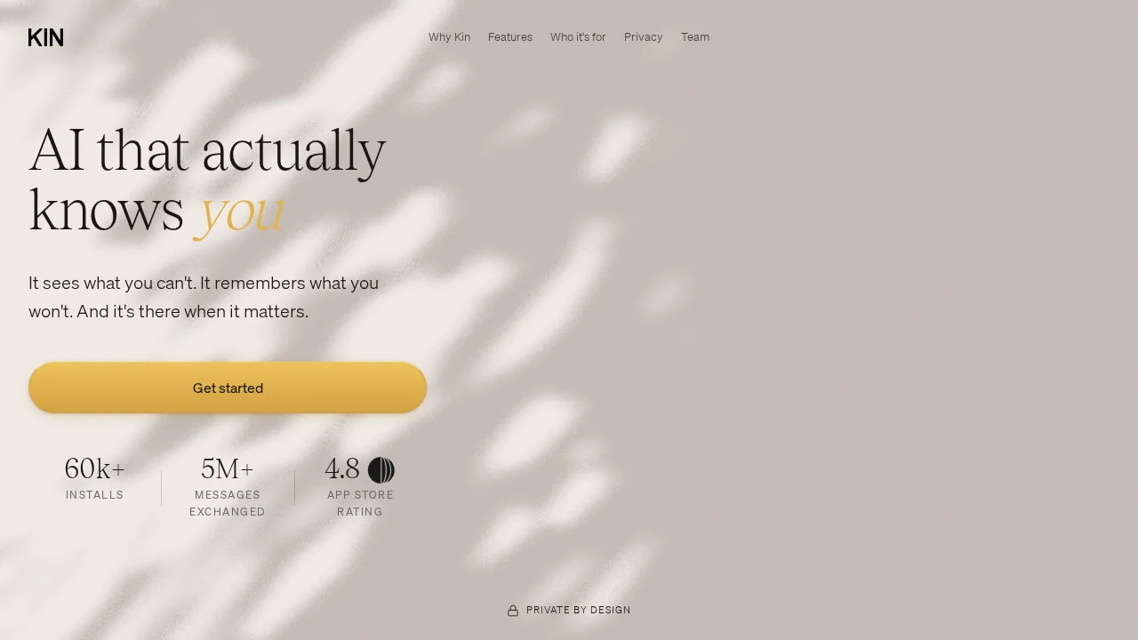 Kin - Personal AI Advisors screenshot 1