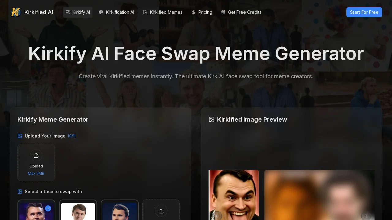 Kirkified AI screenshot 1