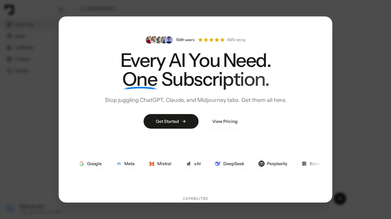 Krater.ai screenshot 1