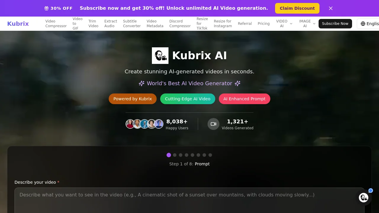 Kubrix screenshot 1