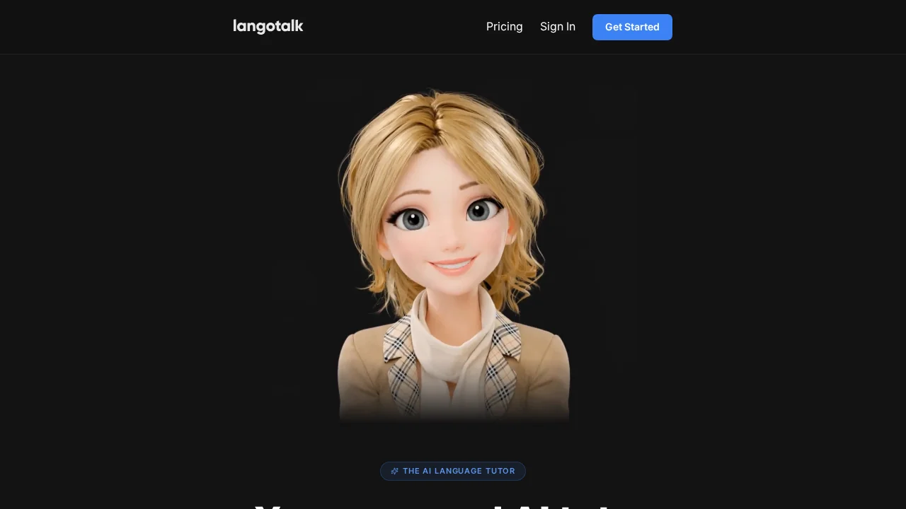 Langotalk screenshot 1