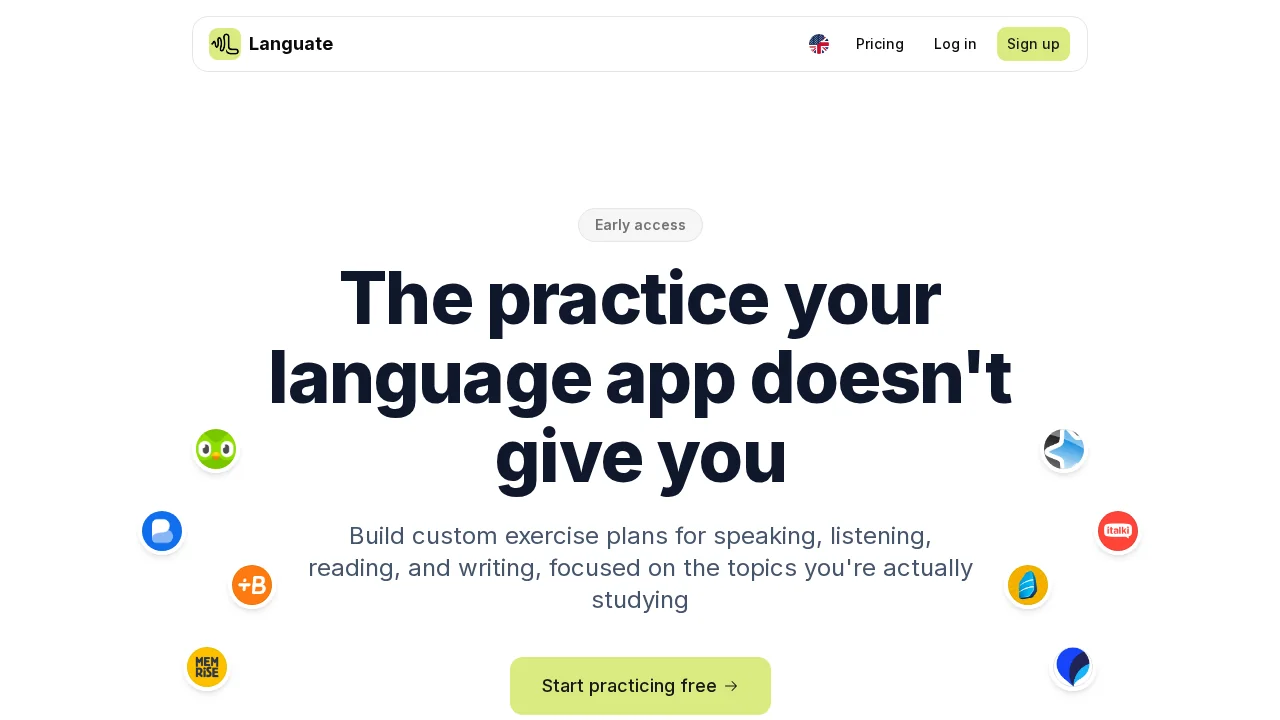 Languate screenshot 1