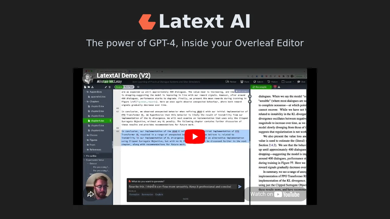 LatextAI screenshot 1